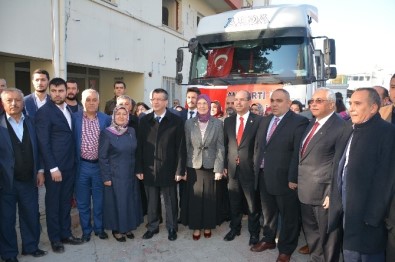 AK Parti Kadirli İlçe Teşkilatı'ndan Suriyelilere Yardım