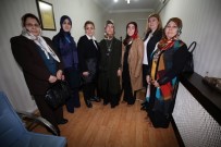 EBRU SANATı - Bakan Soylu'nun Eşi Hamdiye Soylu Belediyenin Sosyal Ve Kültürel Çalışmalarını İnceledi