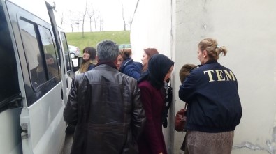 FETÖ Evlerinde Kalan 5 Şüpheli Adliyeye Sevk Edildi