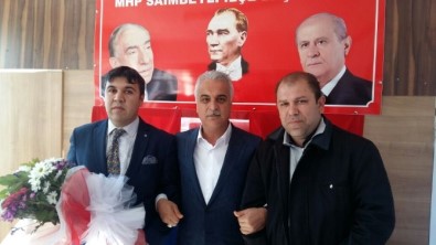 MHP Aladağ Ve Saimbeyli'de Bayrak Değişimi