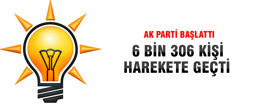 AK Parti'de referandum sürecini 6 bin kişi koordine edecek