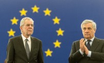 STRAZBURG - Avusturya Cumhurbaşkanı Bellen, AP Başkanı Tajani İle Görüştü