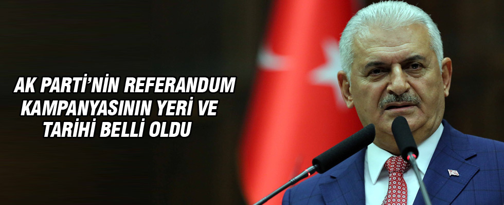 AK Parti referandum kampanyasına 25 Şubat'ta Ankara başlıyor