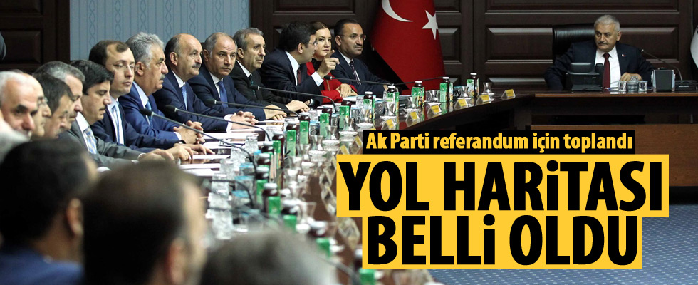 AK Parti'de Referandum hazırlığı