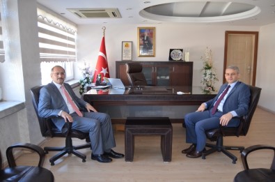 Kaymakam Bilgin'den Kaymakam Güven'e Ziyaret