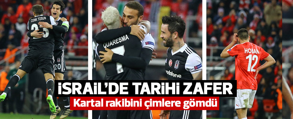 Beşiktaş Hapoel'i sahadan sildi