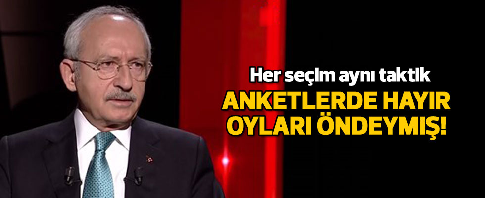 Kılıçdaroğlu'nun referandum iddiası