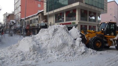 Tatvan'da 3 Bin Kamyon Kar Taşındı