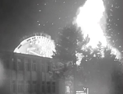 TÜRKSAT'ın bombalanmasının yeni görüntüleri