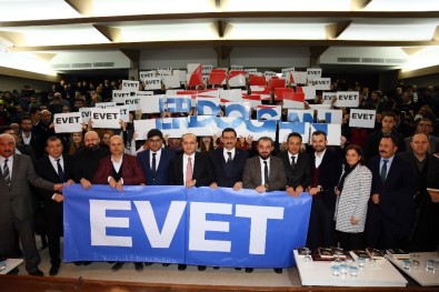 AK Parti'li Akdoğan Keçiören'de Yeni Anayasa Değişikliğini Anlattı