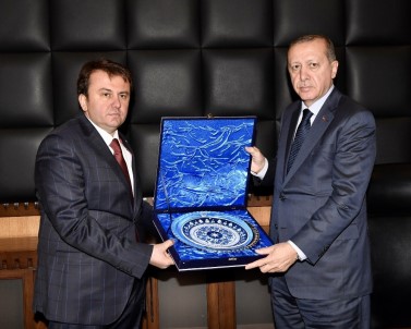 Cumhurbaşkanı Erdoğan'dan Kahramanmaraş Büyükşehir Belediyesine Ziyaret