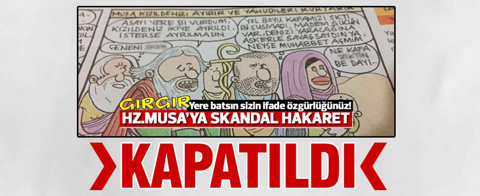 Gırgır Dergisi kapatıldı