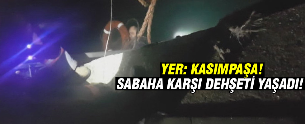 İstanbul'da tersanede çalışan işçi denize düştü!