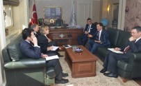 KAMU BAŞDENETÇİSİ - Kamu Başdenetçisi Malkoç, AB Türkiye Delegasyon Başkanı Berger İle Görüştü