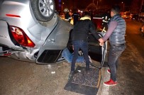 Milas'ta Bir Otomobil Takla Attı; 1'İ Ağır 2 Yaralı