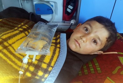 Suriye'de Bacakları Kopan Çocuk Türkiye'ye Getirildi