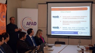 AFAD Bilgilendirme Toplantısı Yapıldı