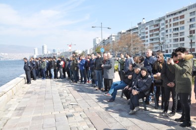 Ayak Ayak Üstüne Atıp Cesedin Çıkarılmasını İzlediler