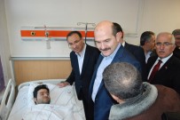 GÖRGÜ TANIĞI - Bakanlar, Viranşehir'deki Saldırıda Yaralananları Ziyaret Etti