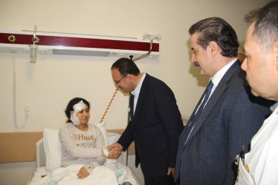 Bakanlar, Viranşehir'deki Terör Saldırısında Yaralanan Vatandaşları Ziyaret Etti