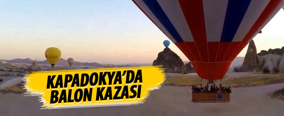 Kapadokya'da balon sert iniş yaptı: 1 ölü