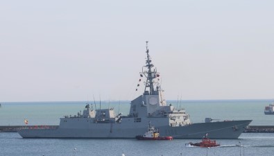 NATO'ya Ait 2 Savaş Gemisi Samsun'dan Ayrıldı