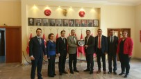EROL AYYıLDıZ - Sağlık-Sen'den Vali Ayyıldız'a Ziyaret
