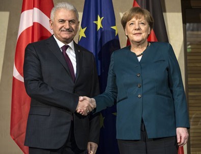 Yıldırım - Merkel görüşmesi sona erdi