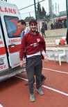 TEZAHÜRAT - Hastaneden Kaçıp Maça Geldi