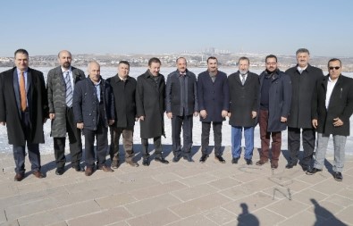 Ankara'ya Hizmet Edenler Derneği'nden Başkan Duruay'a ziyaret