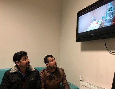 Elazığ'da Yoğun Bakım Hasta Yakınlarına Kameralı Hizmet