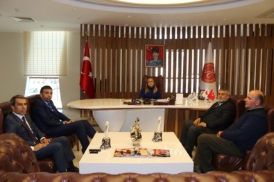 Nevşehirliler Federasyonu Başkanı Mustafa Şen'den Rektör Kılıç'a Ziyaret