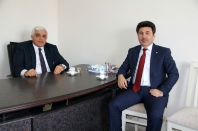 Rektör Karacoşkun,  Milletvekili Hilmi Dülger'i Ziyaret Etti