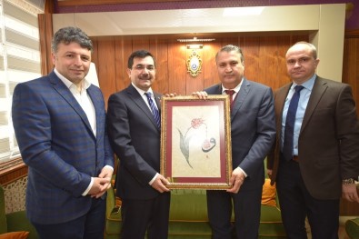AK Parti'li Salih Koca'dan Başkan Çerçi'ye Ziyaret