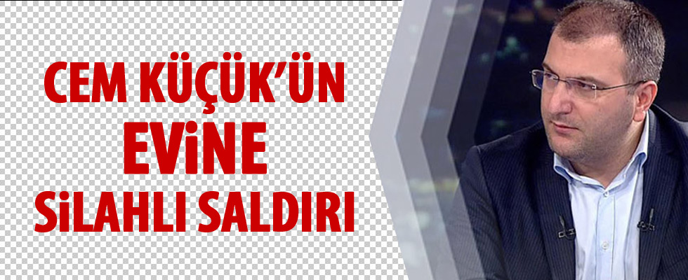 Gazeteci Cem Küçük'ün evine silahlı saldırı