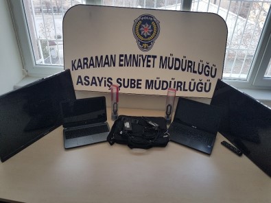 Karaman'da Hırsızlık Yaparken Suçüstü Yakalanan 2 Kişi Tutuklandı