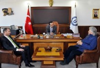 FIRAT ÇELİK - Koçarlı Kaymakamı Fırat Çelik'ten Rektör Bircan'a Ziyaret