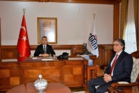 MUSTAFA TOPRAK - Prof. Dr. Özdemir'den Vali Toprak'a Veda Ziyareti