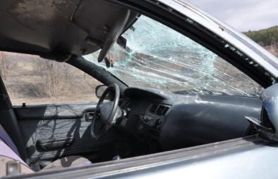 Simav'da Trafik Kazası Açıklaması 1 Yaralı