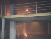 15 Temmuz Demorkasi Otogarı'nda yangın