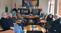 TURAN ERMIŞ - Şehit Yakınlarından Kaymakam Ve Belediye Başkanına Ziyaret