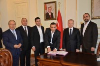 MEHMET CEYLAN - Tekirdağ'da Okul Yapımına İlişkin Protokol