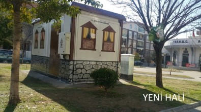 Demirci Mehmet Efe Parkı'ndaki Trafo Dekoratif Boyandı
