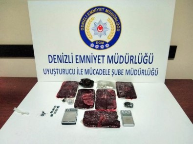 Denizli'de Uyuşturucu Operasyonu Açıklaması 8 Tutuklama