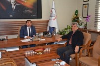 Edremit'in İlk İlçe Milli Eğitim Müdürü Yusuf Erdemir'den Ziyaret