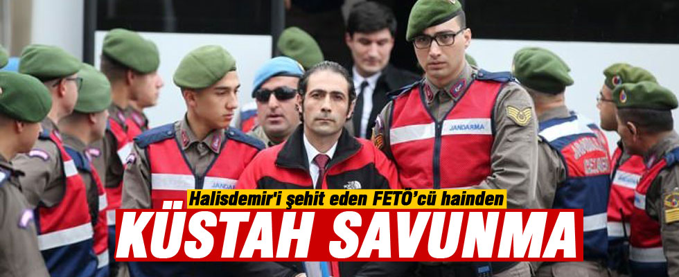 Halisdemir'i şehit eden Şahin'den küstah savunma