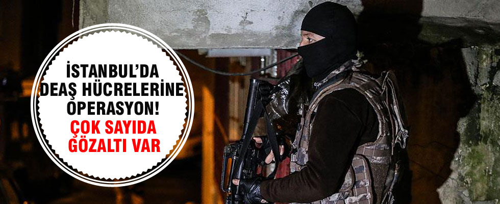 İstanbul'da DEAŞ operasyonu: 35 gözaltı