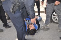 FİRARİ ZANLI - İzmir Adliyesi'nde hareketli dakikalar