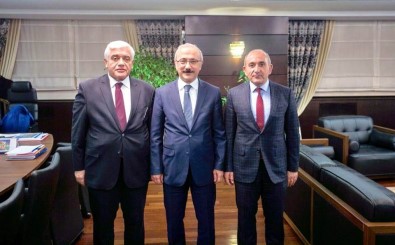 Kalkınma Bakanı Lütfi Elvan'a Ziyaret