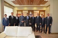 MAHMUT YıLMAZ - Kurum Müdürlerinden Cumhuriyet Başsavcısı Ercan'a Ziyaret